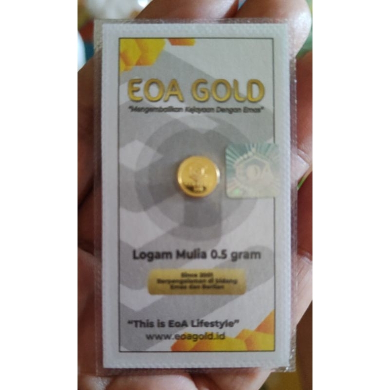 EOA gold 0.5 gram regular