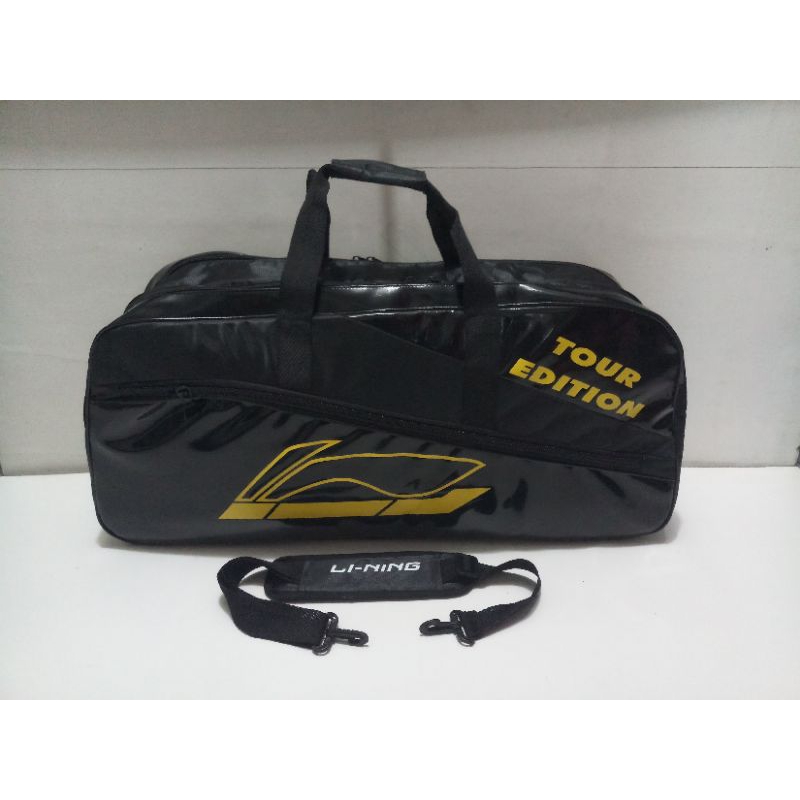 TAS RAKET BADMINTON LINING KOTAK ANTI PANAS