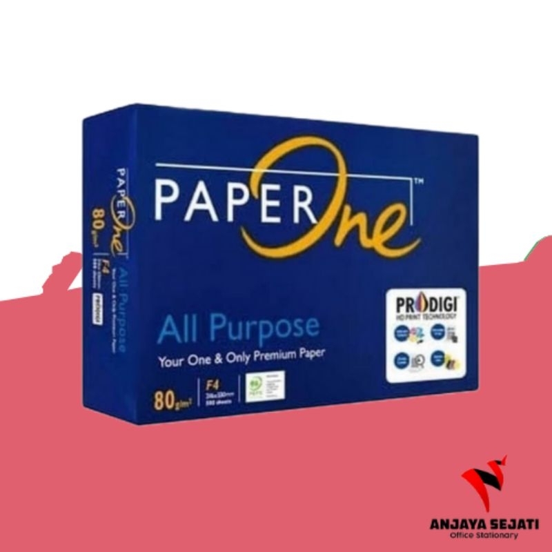 

Kertas HVS Paper One 80Gr F4