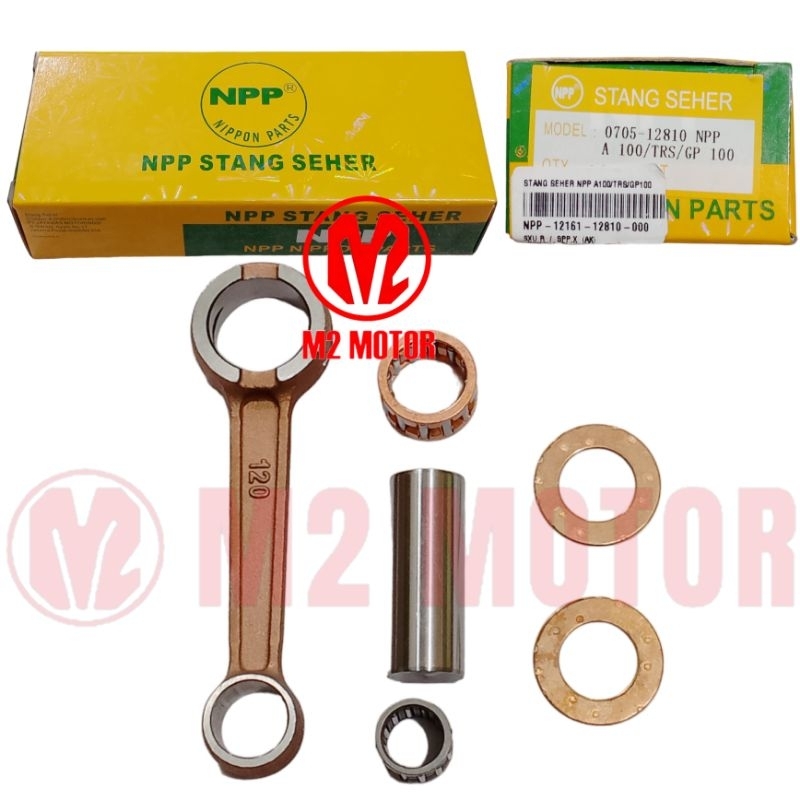 STANG SEHER A100/TRS/GP100 STANG PISTON CONROD NPP
