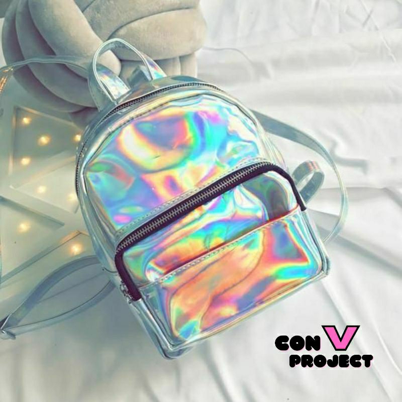 Ransel mini hologram | ransel korean style | ransel hologram | tas konser | murah bisa COD