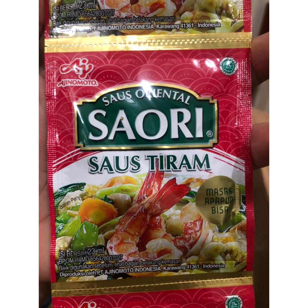 

SAORI SAOS TIRAM - TERIYAKI - LADA HITAM - RASA MENTEGA - ASAM MANIS - 23ML - UMAMI SEASONING, MICIN, VETSIN