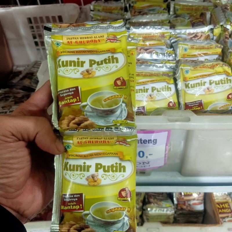 

Promo 10 Sachet Kunir Putih Minuman Kesehatan Instan Herbal Al-Ghuroba