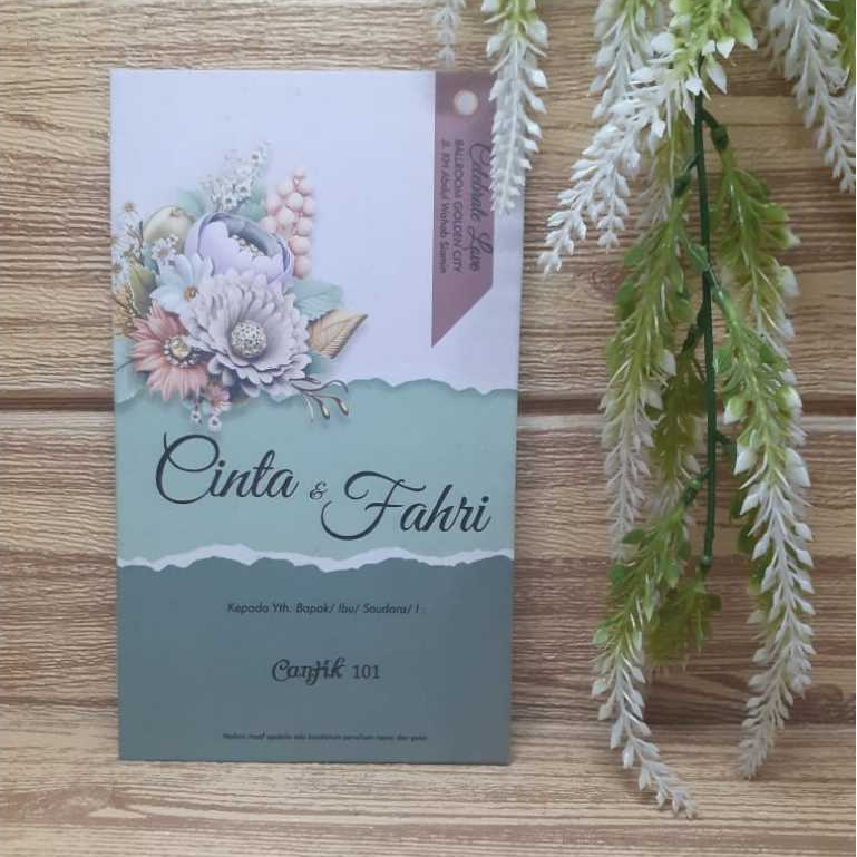 Blangko Undangan Cantik 101 Murah