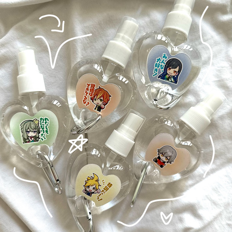 project sekai, genshin impact, honkai star rail hand sanitizer
