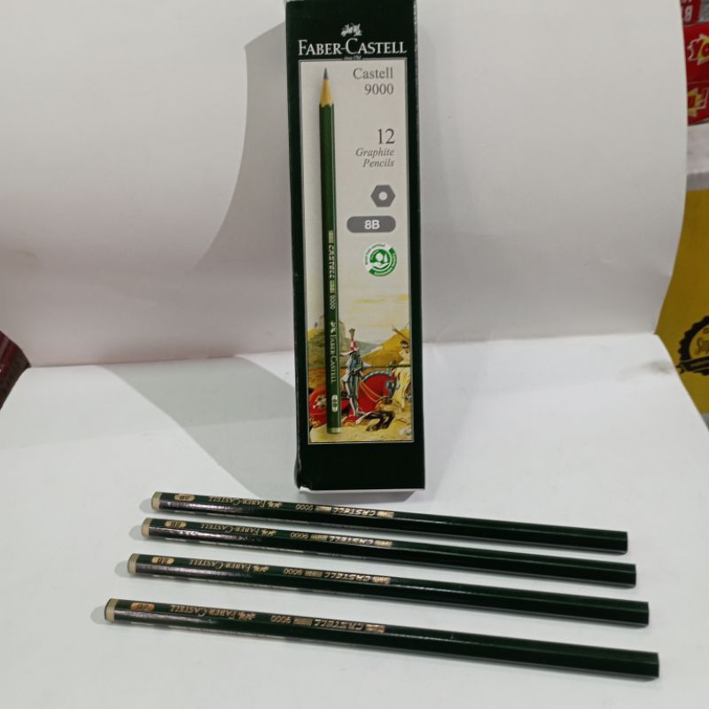 

PENSIL FABER CASTELL 9000 HB / pcs