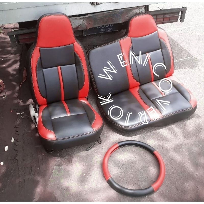 cover jok - lapis jok - sarung jok mobil truk Hino Dutro - Dyna 130ht - Hino 300 - Canter - Ragasa -