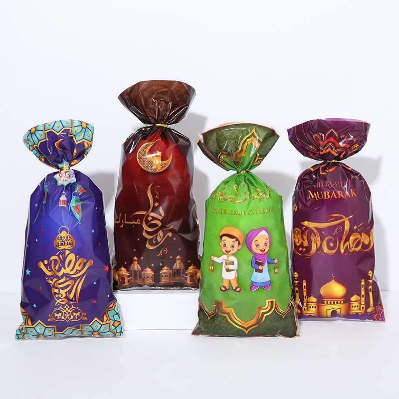 

50 PC PLASTIK KEMASAN BINGKISAN KUE COOKIES SNACK HAMPERS EDISI LEBARAN IDUL FITRI