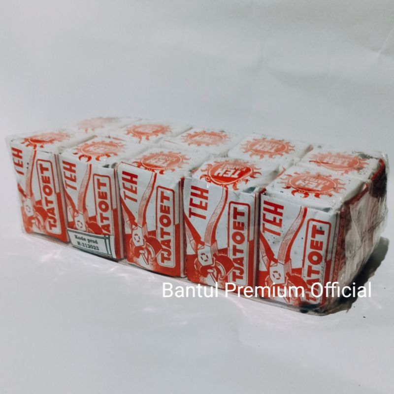 

TEH TJATOET MERAH 1 PACK ISI 10 PCS x 40 GRAM / GREEN TEA CATUT ISTIMEWA