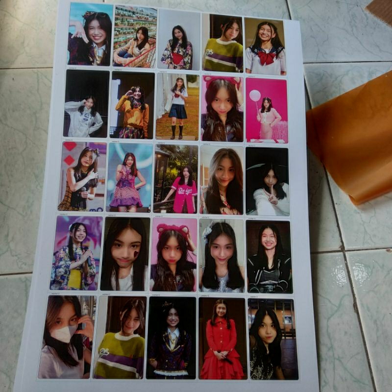 50pcs PHOTOCARD JKT48 MICHIE