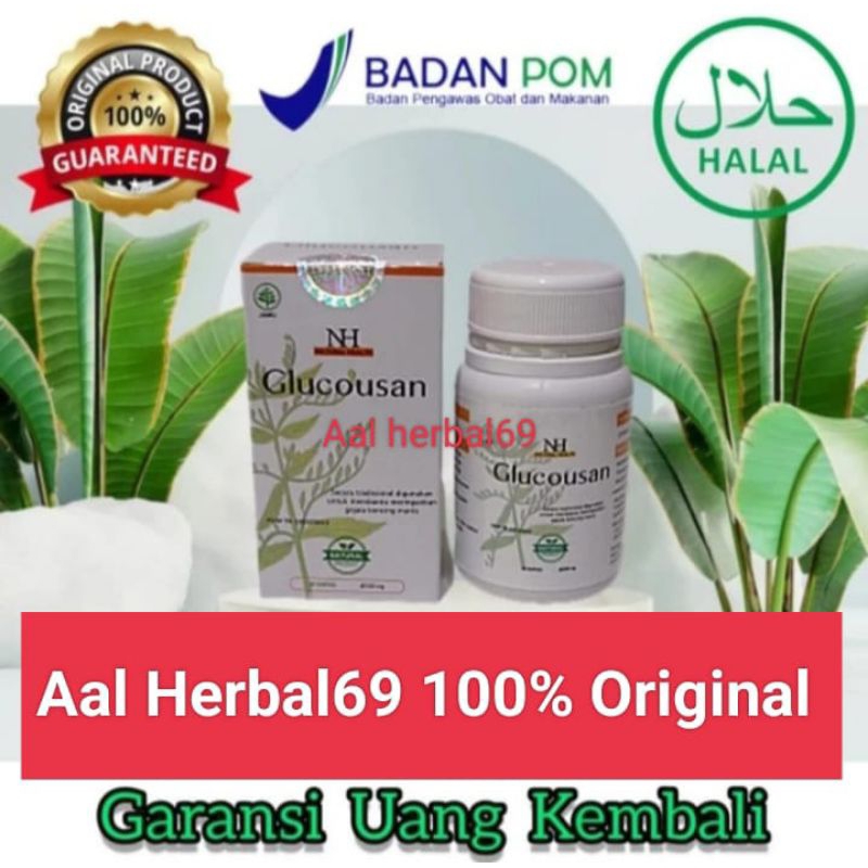 Glucousan asli original herbal alami