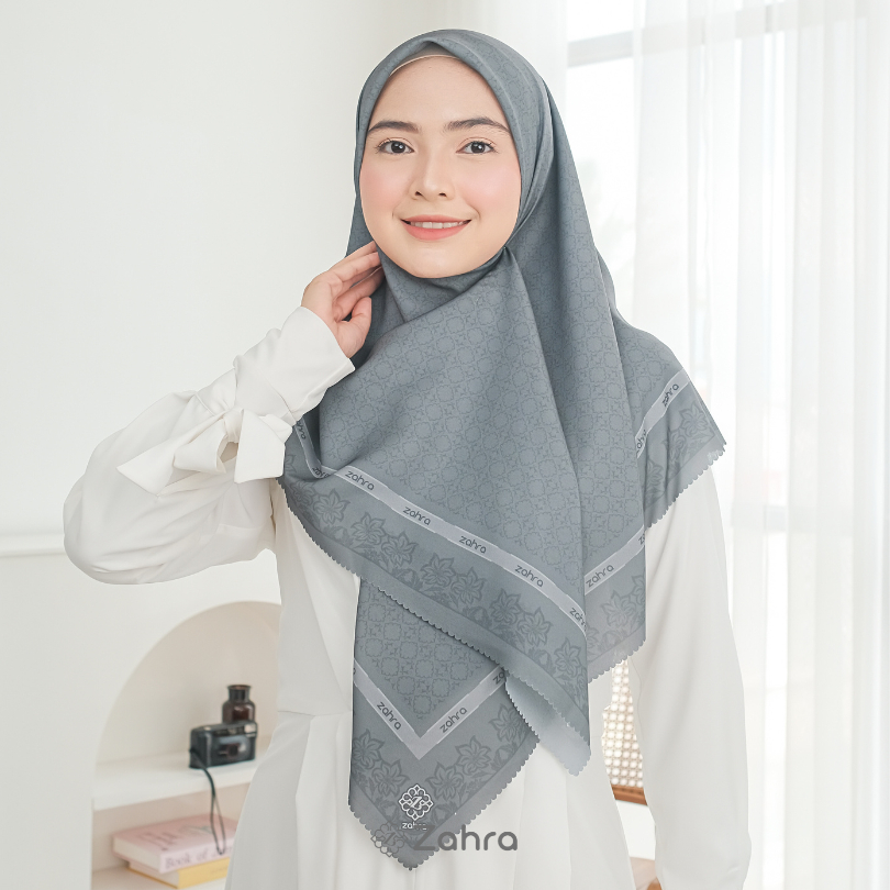 Jess Scarf / Voal Hijab Motif / Voal Scarf / Hijab Segi Empat Motif / Voal Motif Hijab / Hijab Segi 