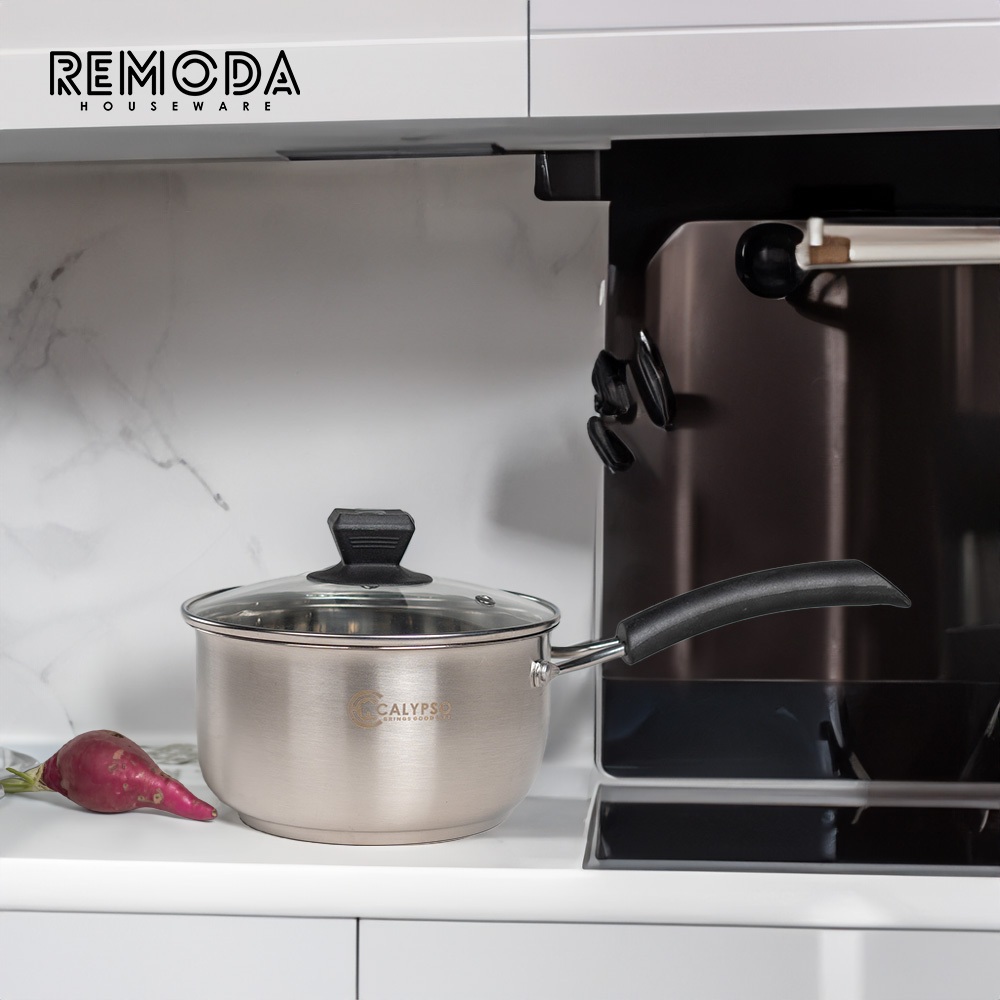 PROMO CALYPSO PANCI SUSU PANCI MASAK MIE PANCI MULTIFUNGSI 16CM STAINLESS STEEL