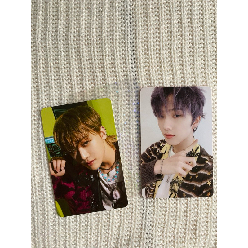 NCT DREAM PHOTOCARD (official) jaemin glitch mode jisung hot sauce