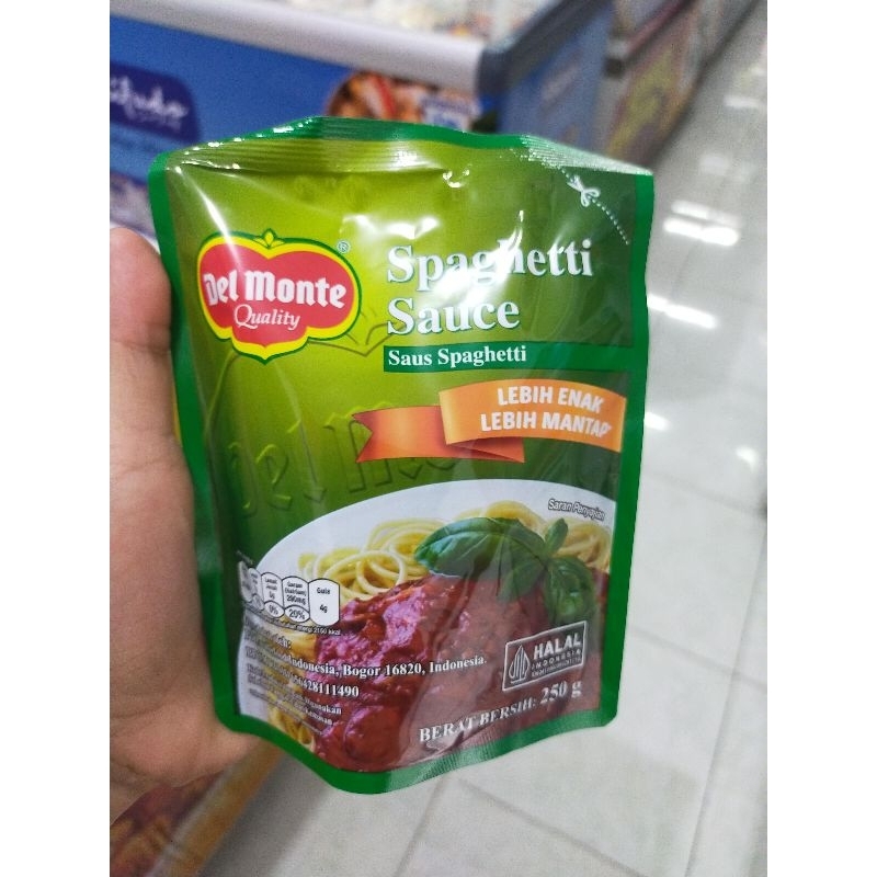 

DELMONTE SAUS SPAGHETTI 250g