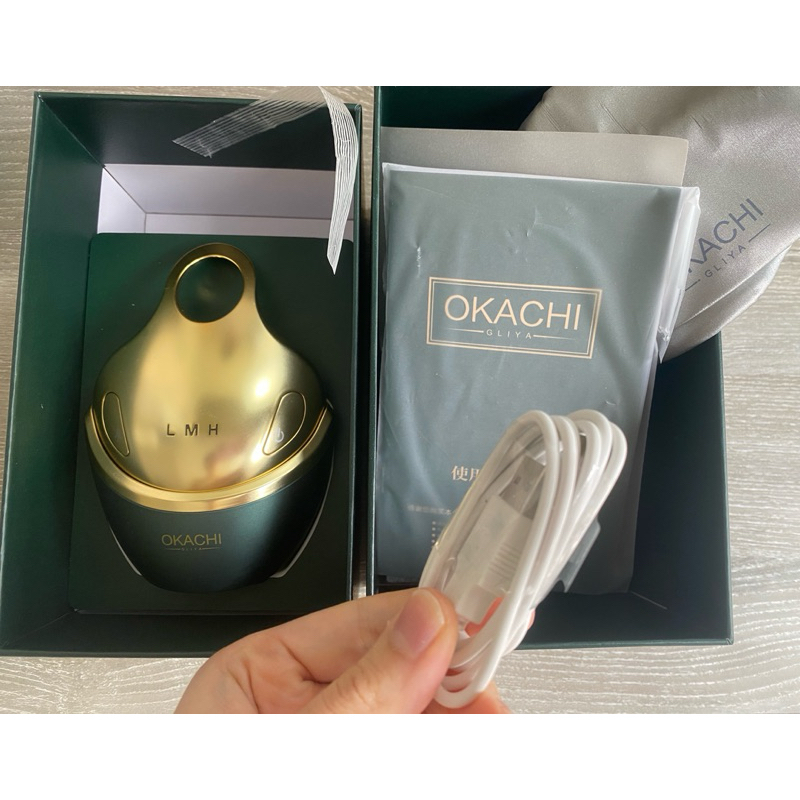 okachi face massager 5in1 ems rf