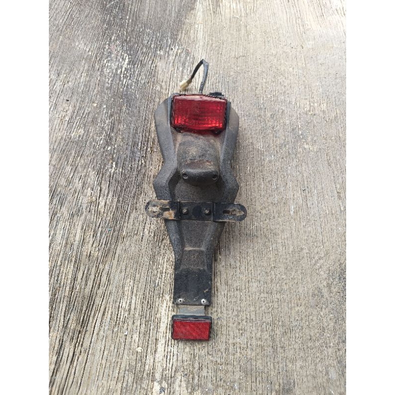 Spakbor belakang Kawasaki KLX 150 old Original spakbor slebor stpolamp KLX - Dtracker 150 pertama