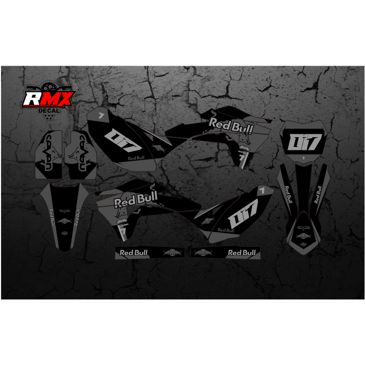 DECAL GORDON FULLBODY (020) DEKAL STIKER KLX GORDON HITAM MERAH, KUNING, HIJAU, BIRU TUA/MUDA, EMAS/