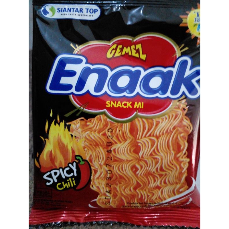 

Siantar Top Mie Gemez Enak renteng 17gr x 10 pcs