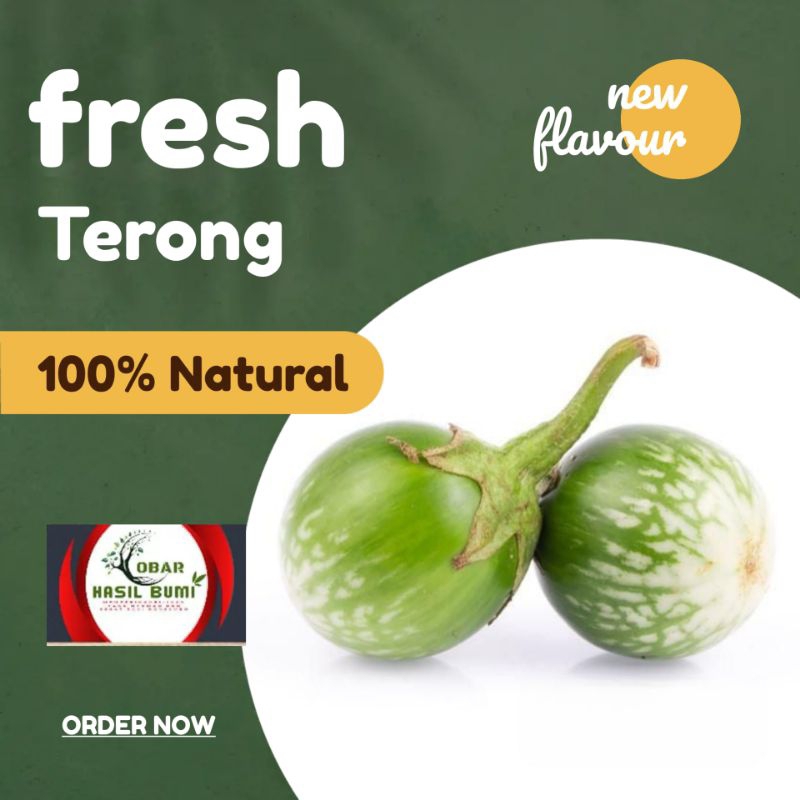 

Terong bulat/lalap segar 500g