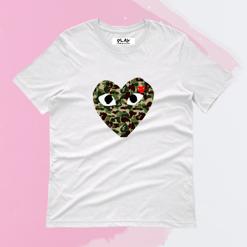 baju kaos anak laki premium 1 - 12 tahun play kaos cdg