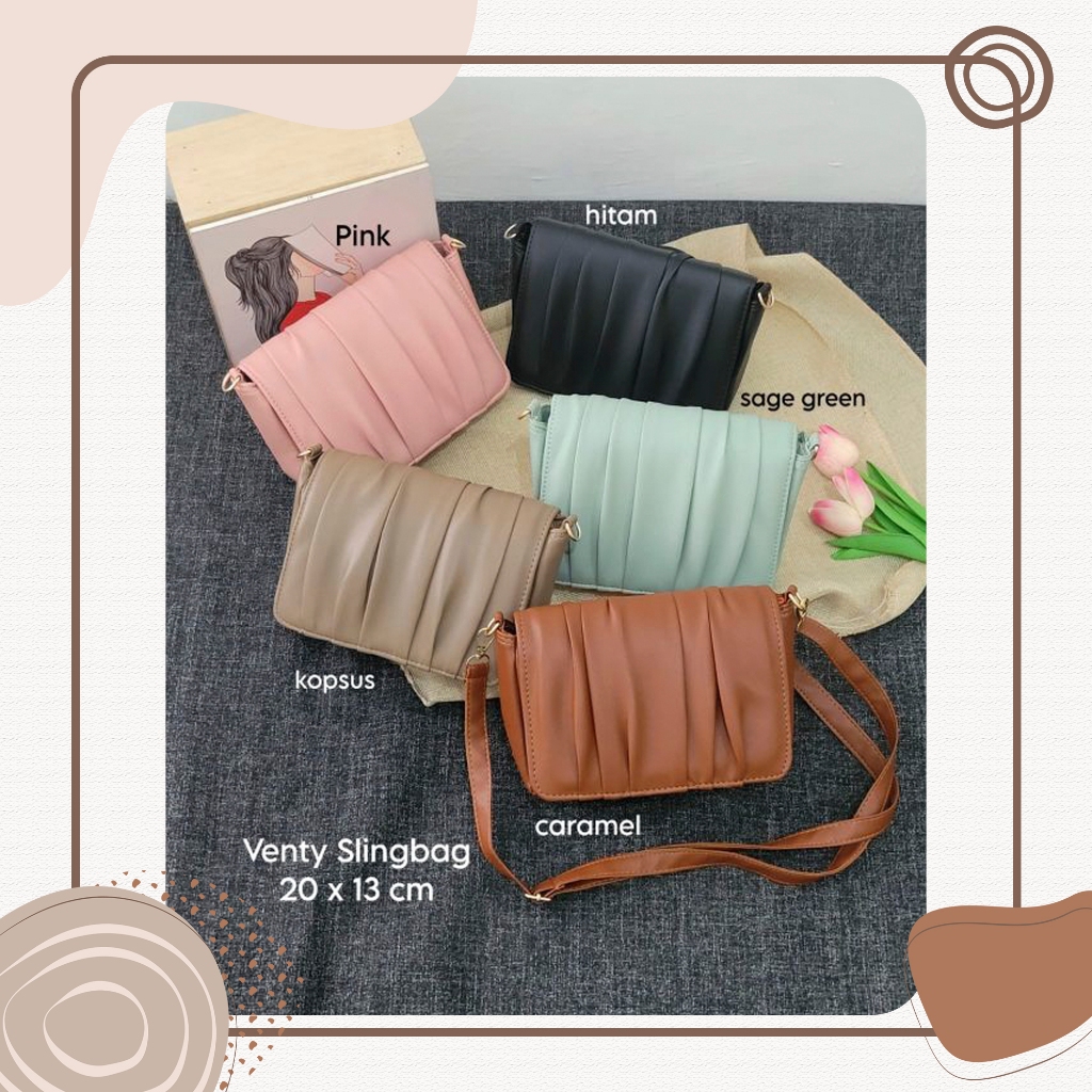 Venty Bag Tas Selempang Wanita