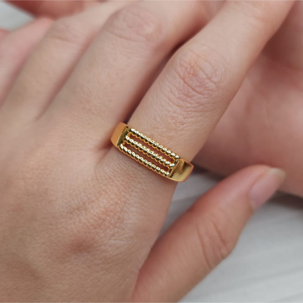 Cincin Avery Cincin Dewasa Emas Muda 1 Gram