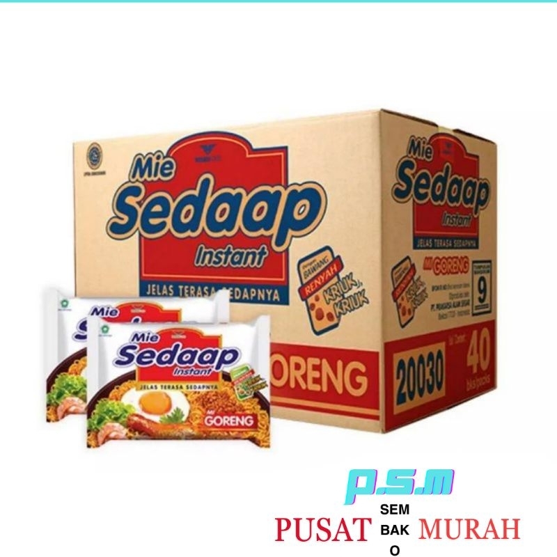 

mi sedap goreng isi 40