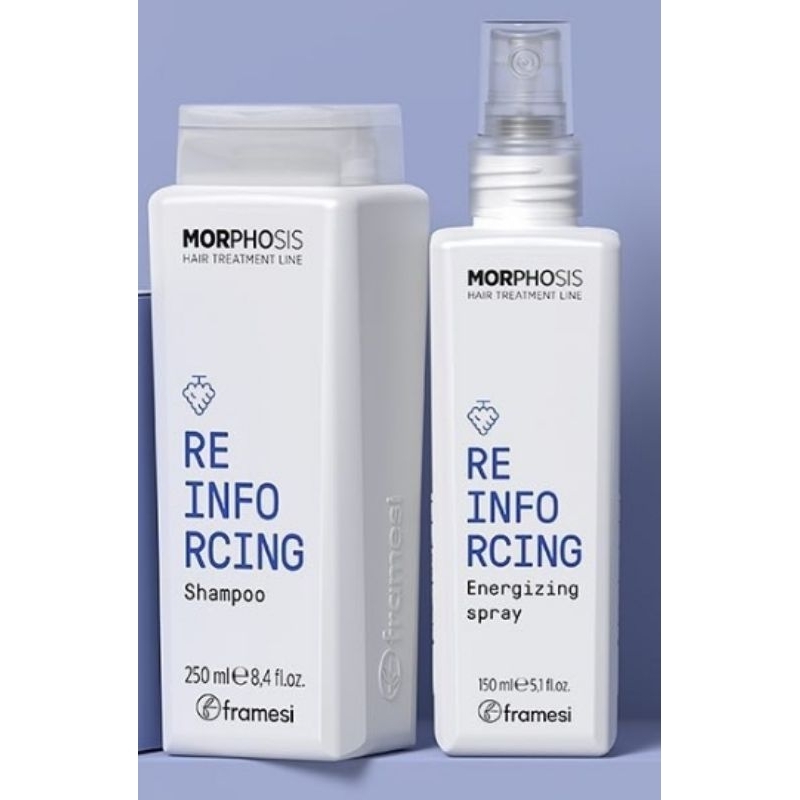 Framesi Morphosis Energizing Spray / Framesi Morphosis Reinforcing Shampoo / Shampoo Rambut Rontok /