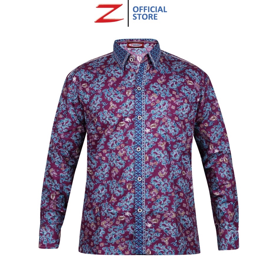 GROSIR Zeintin  Baju Batik Couple Pasangan Pria WanitaKemeja Batik Original Zeintin UJ 3