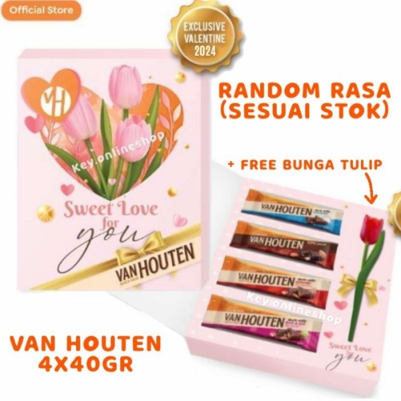 

Coklat Van Houten 4x40gr Cokelat Vanhouten Edisi Valentine Gift Box Bundle 4 x 40gr Dark Milk Chocolate Cadbury 160gr 62gr 30gr Silverqueen 62gr Delfi 140gr 27gr 50g Kitkat KitKat 35g Besar Hadiah Kado Valentine Anniversary Graduation Birthday Ulang Tahun