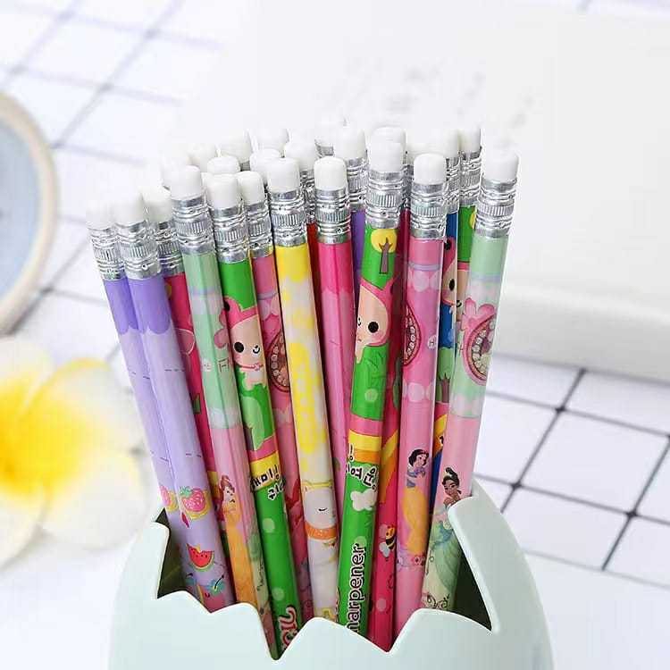 

PENSIL FANCY MOTIF + PENGHAPUS / PENCIL TULIS / ALAT TULIS PENSIL