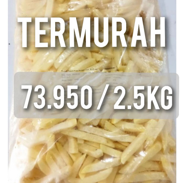 

KENTANG GORENG STRAIGHT CUT 25kg Grade AA KENTANG GORENG