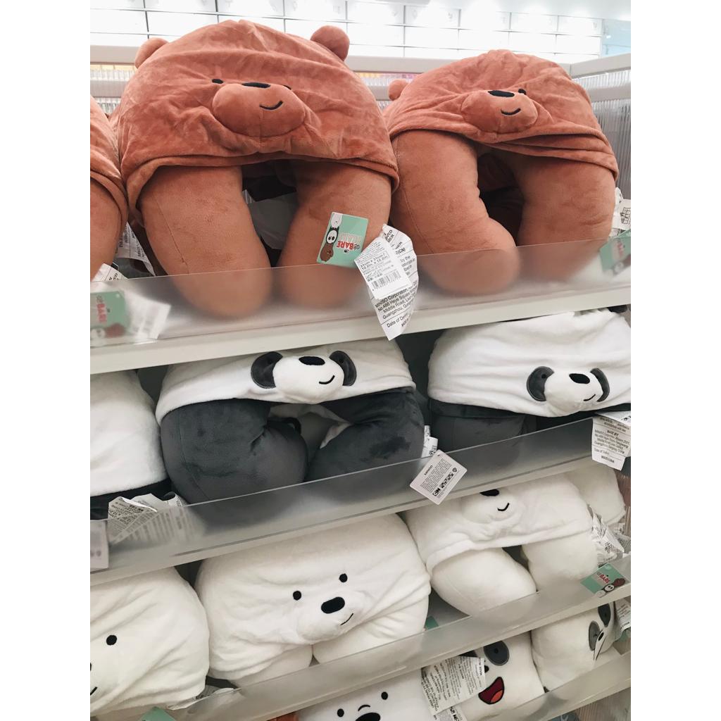 BANTAL LEHER HOODIE WE BARE BEARS X MINISO