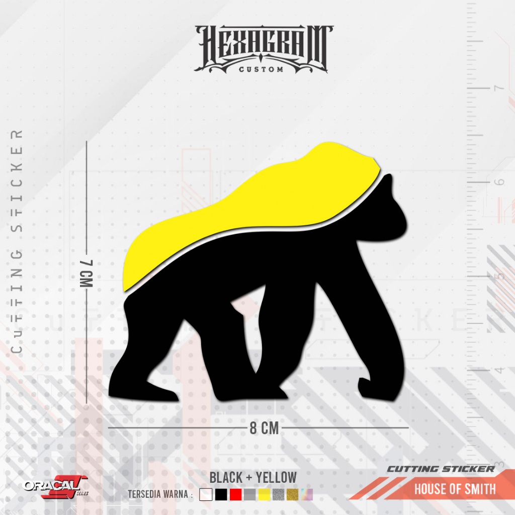 

Cutting Sticker Clothing House of Smith Logo | Stiker Cutting Clothing House of Smith