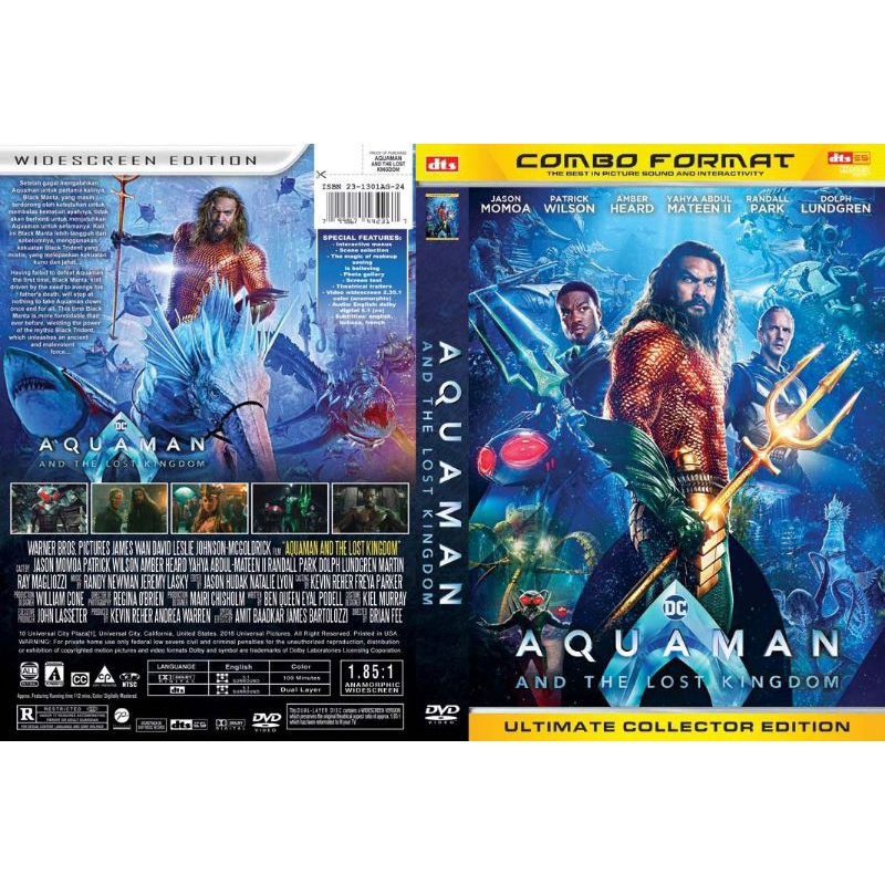 Kaset Film Aquaman And The Lost Kingdom ( Aquaman 2 )