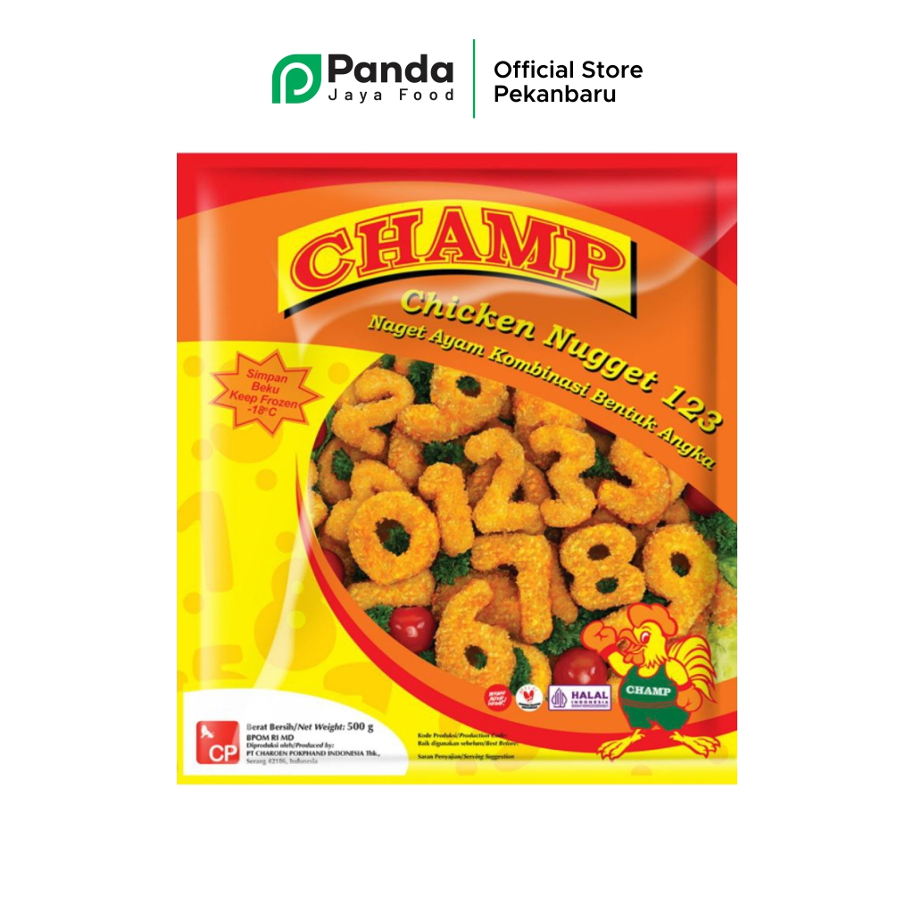 

Champ Chicken Nugget 123 500 Gram