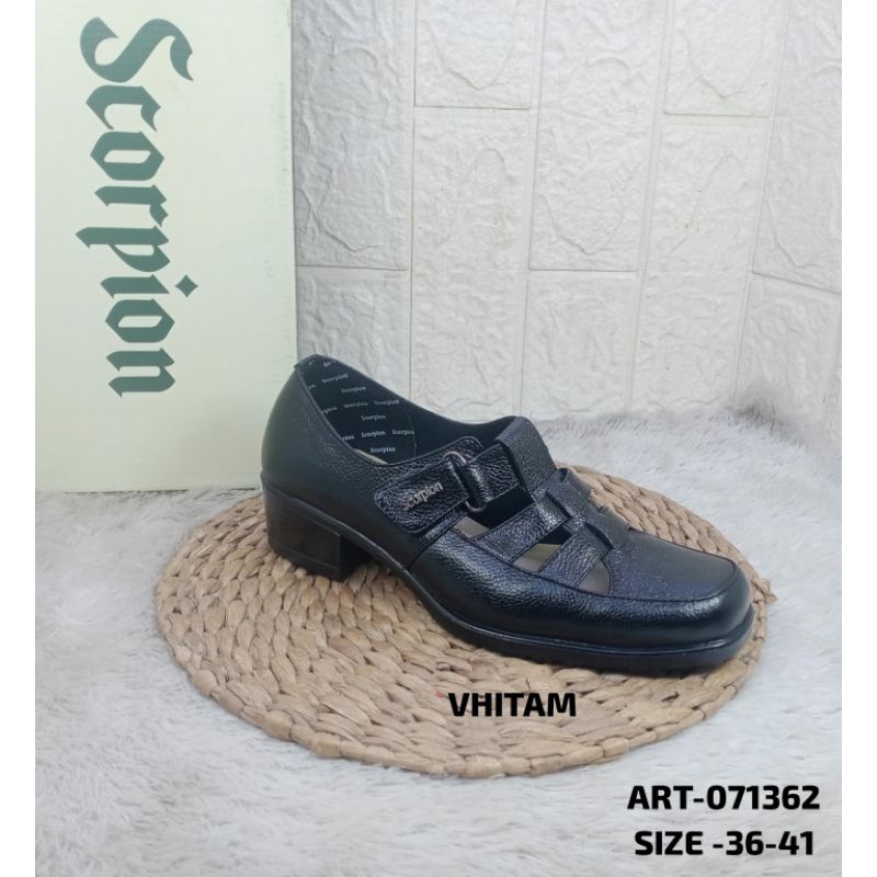 sepatu kulit wanita scorpion 071362