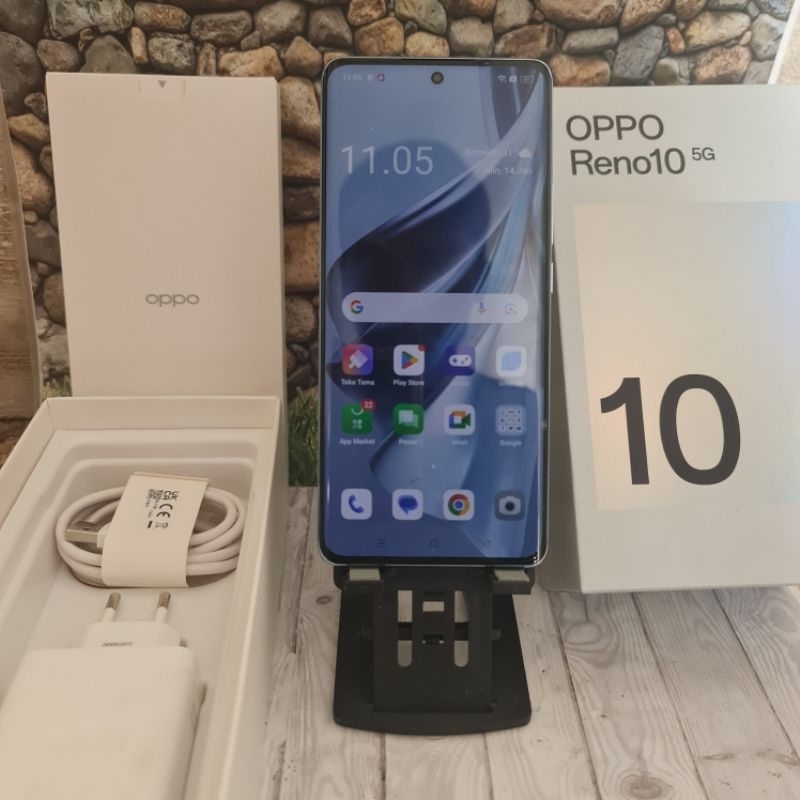 oppo reno 10 5g second original resmi