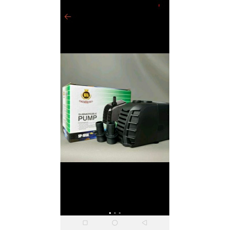 105 sakai pro pompa celup aquarium kolam