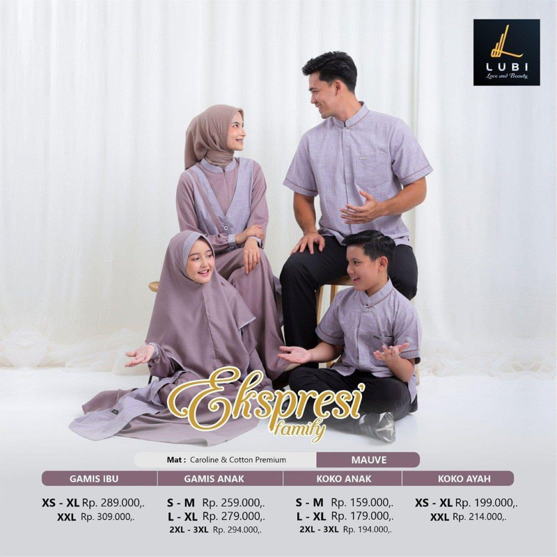 TERBARU SARIMBIT KELUARGA LUBI EKSPRESI MAUVE || SARIMBIT KELUARGA LUBI 2024 || BY LUBI ||