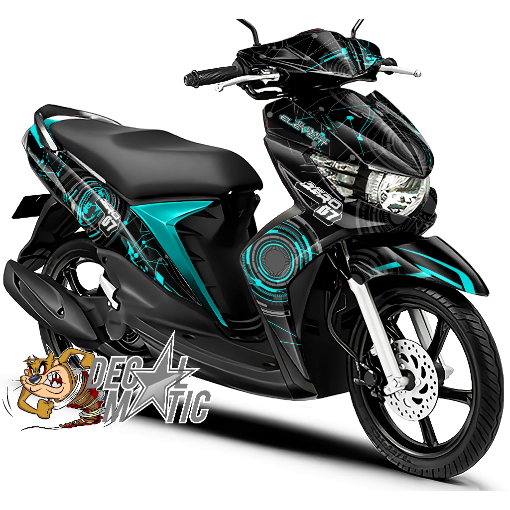 Decal Soul GT 115 Full Body Stiker Soul GT 125 Full Body Striping Mio Soul - Abstrak