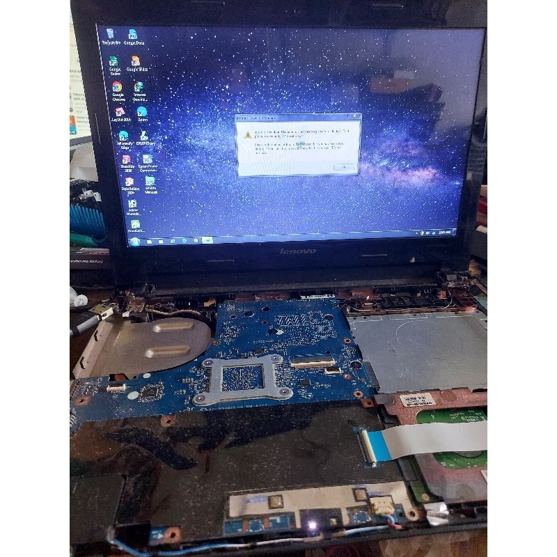 mobo lenovo g40 30 cpu n2840 normal non servis (tested)