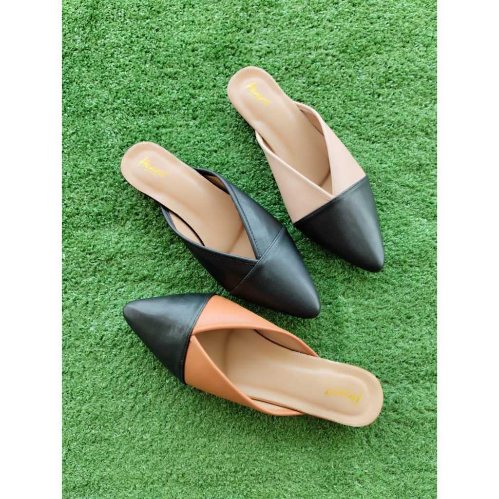 Heaves - Sepatu sandal  Hak Wanita 2cm Kanza