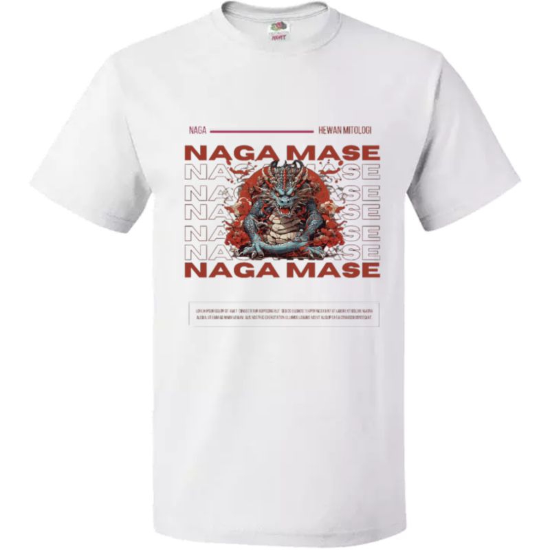kaos pria dan wanita NAGA MASAE