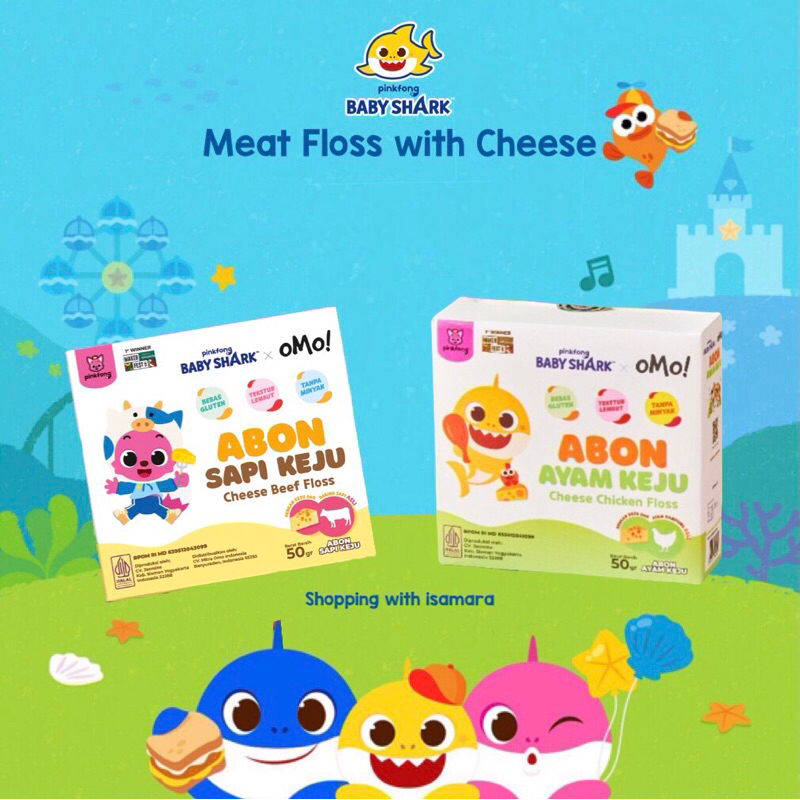 

Pinkfong Baby Shark X OMO! Abon Sapi Keju dan Ayam Keju