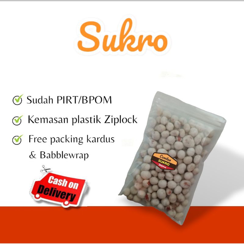 

Cemilan Sukro 90 Gram