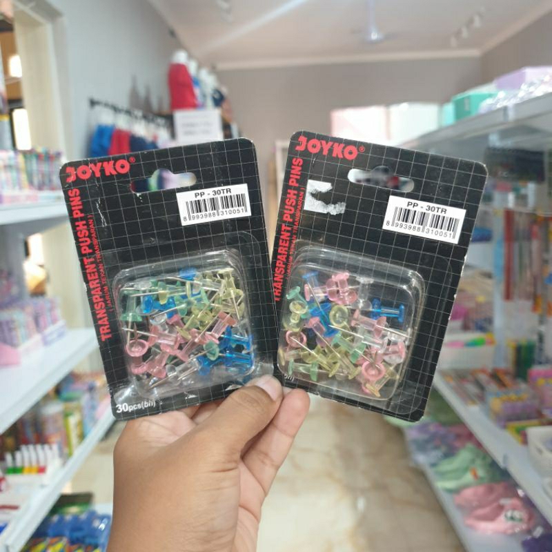 

(Bisa Cod) Push Pin JOYKO Transpara PP-30TR