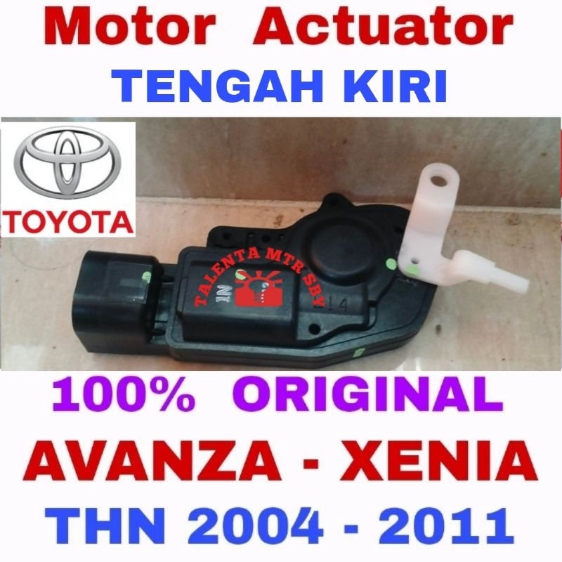 ORIGINAL. MOTOR ACTUATOR TENGAH KIRI / BELAKANG LH AVANZA XENIA LAMA / MOTOR CENTRAL LOCK ASLI AISIN