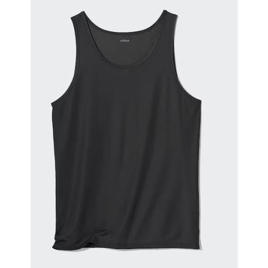 TANKTOP PRIA UNIQLO AIRISM MESH ANTI BAU TANK TOP COWO